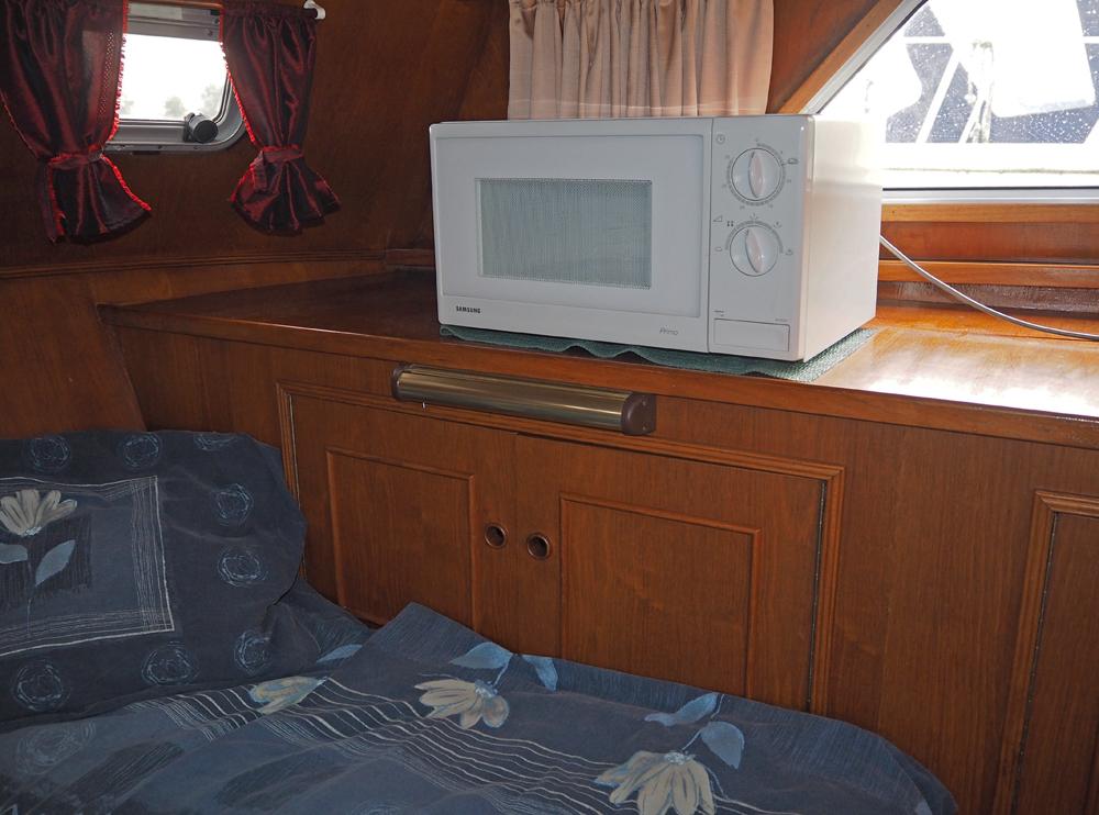 Achterkajuit, Accommodatie